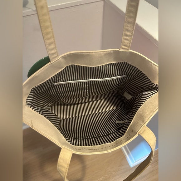 Kate Spade Breath Of Fresh Air Cocktail Trompe L'Oeil Tote - Picture 2 of 12